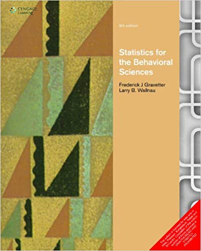 Statistics for the Behavioral Sciences